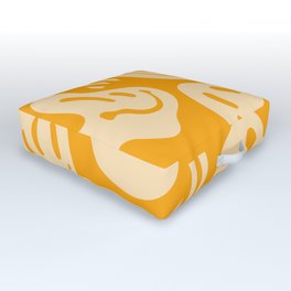 Honey Melted Happiness Outdoor Floor Cushion