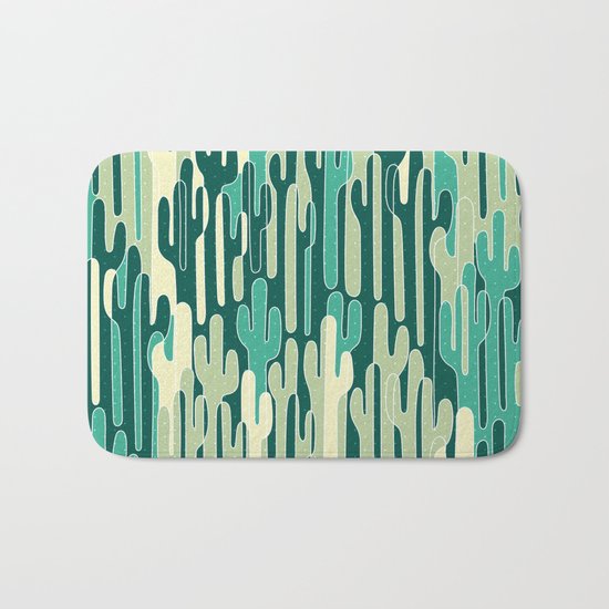 Cactus Bath Mat