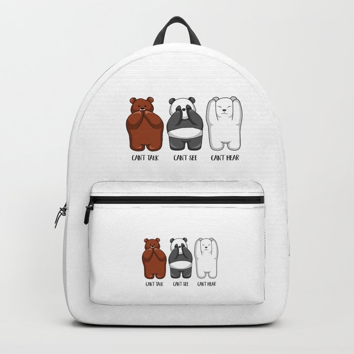 We bare bear backpack clearance