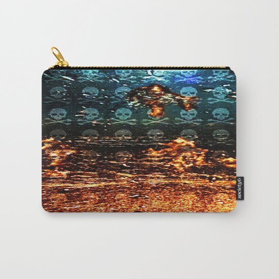 Dead Frost Skulls (Darker Version) Carry-All Pouch