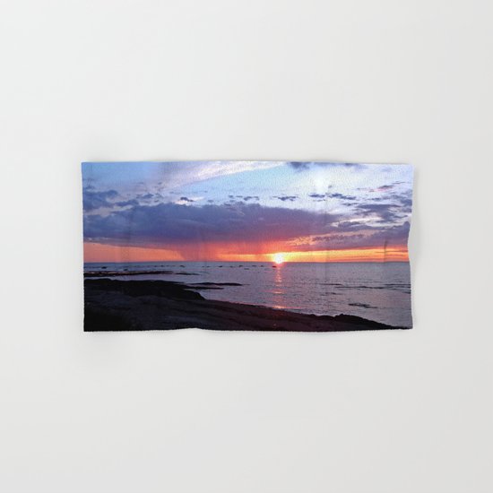 Sunset Rain Cloud Hand & Bath Towel