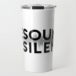 Resound a Silent Logo Light Travel Mug