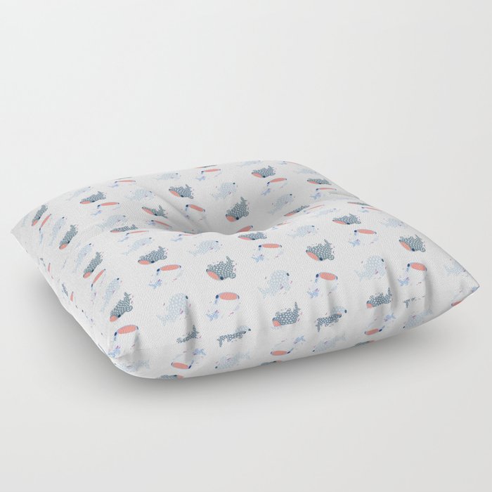 Whale Shark Buddies Floor Pillow