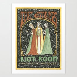 The Staves Poster Art Print