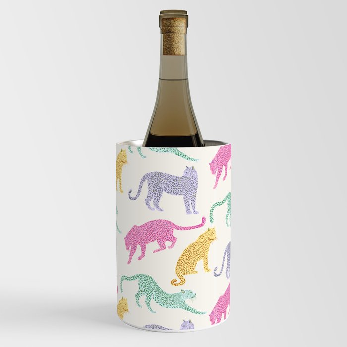 Leopards (Multi Color) Wine Chiller