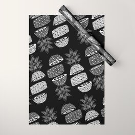 Pineapples (Dark/Sliced) Wrapping Paper