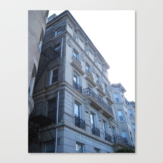 Facades Canvas Print
