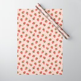 Sweet & Juicy Strawberries Wrapping Paper