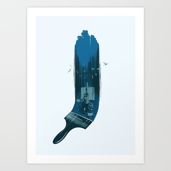 Nature study Art Print