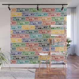 Happiness Colorful light Wall Mural
