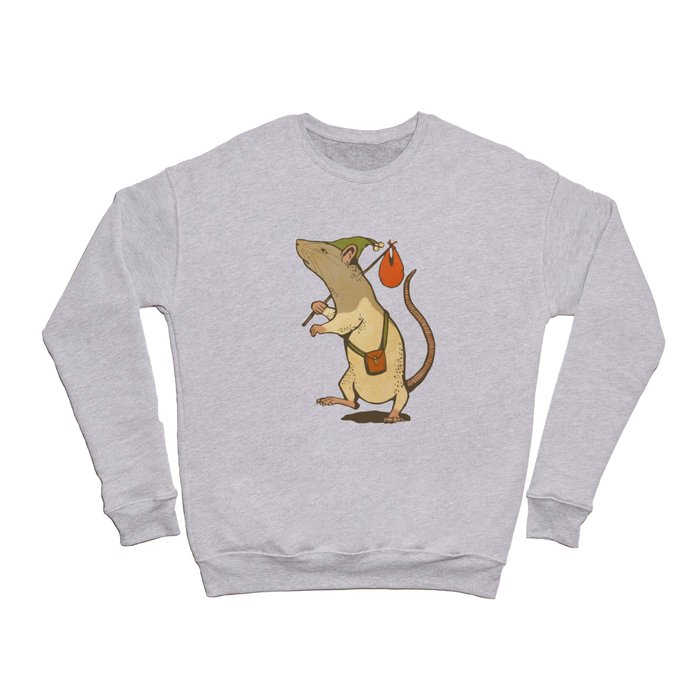 Muroidea Rat Tarot- The Fool Crewneck Sweatshirt