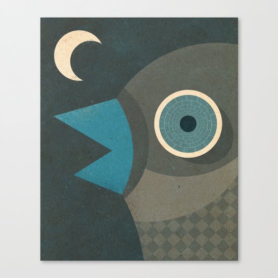 Wind-Up Bird Canvas Print