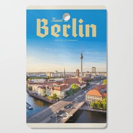 Travel to Berlin Cutting Board