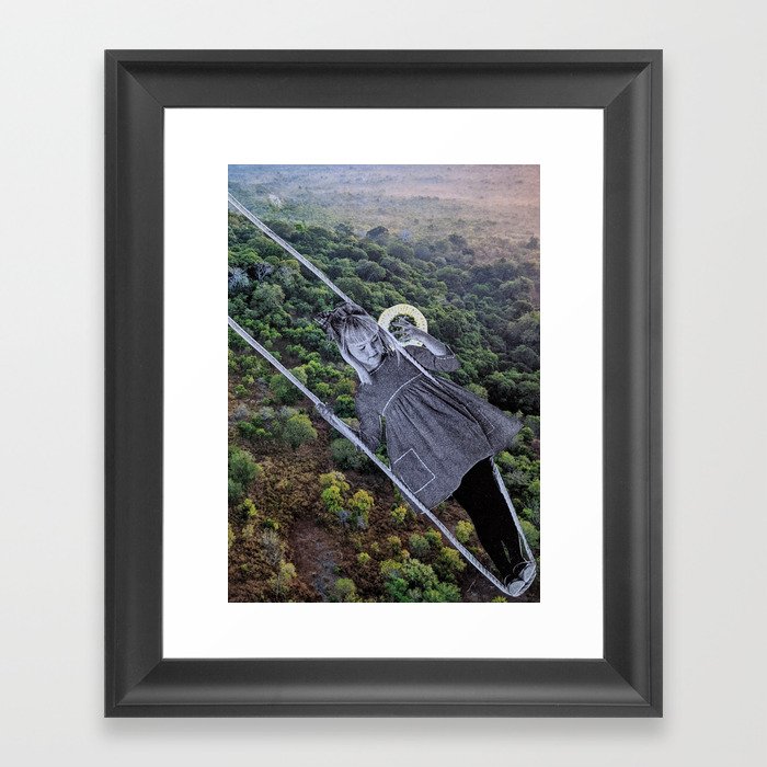 View from the Top Framed Art Print