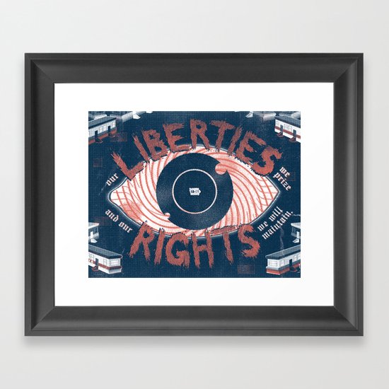 Iowa Framed Art Print