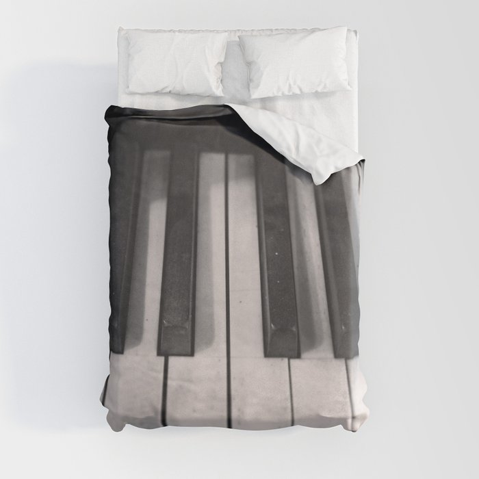 Tickle The Ivories Duvet Cover