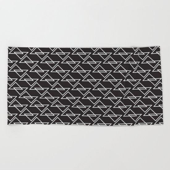 Zigzag Beach Towel