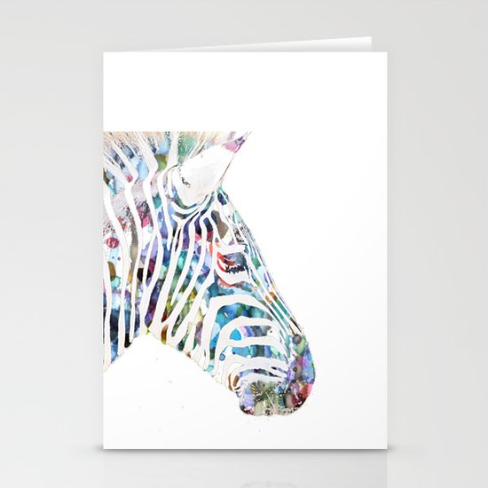 Zebra Stationery Cards