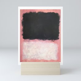 Mark Rothko - Untitled - Pink and Black Artwork Mini Art Print
