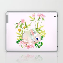 springtime bunny Laptop & iPad Skin