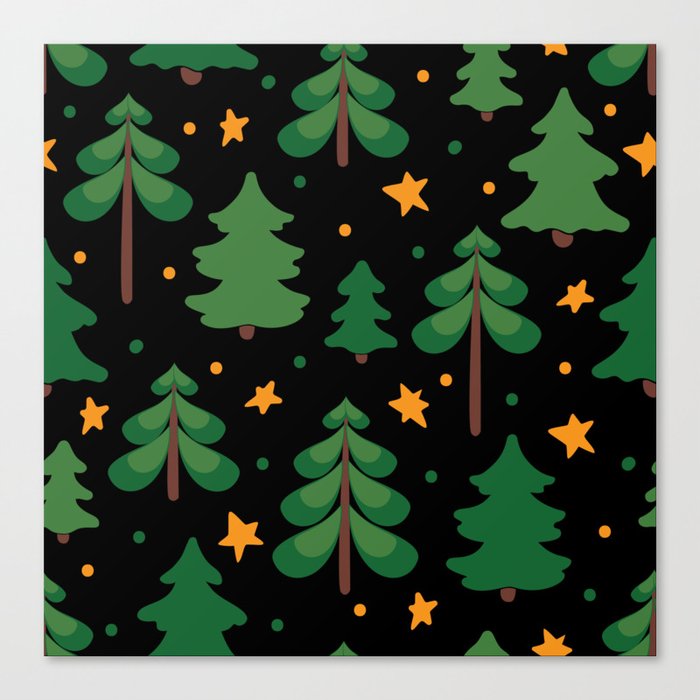 Christmas Pattern Canvas Print