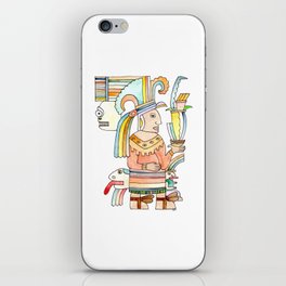 Mayan Gods - By Dylan and Kate Yarter iPhone Skin