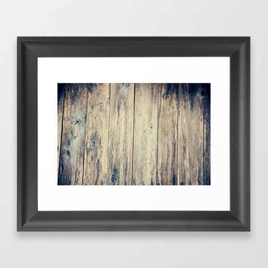 Wood Photography II Framed Art Print