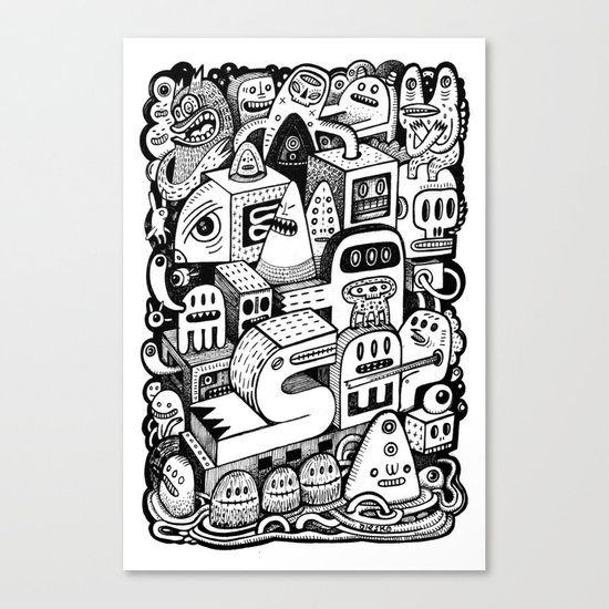 l'Arche Canvas Print