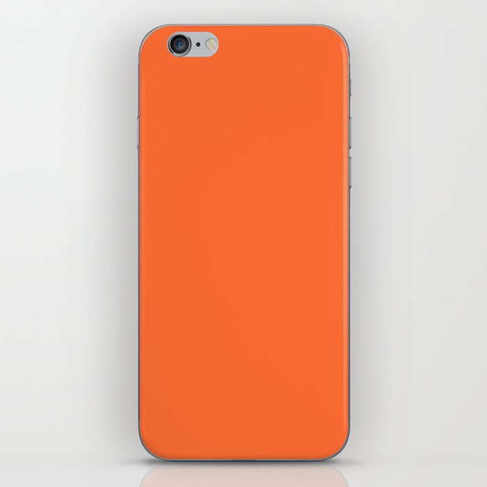 Pintail Wrasse Orange iPhone Skin