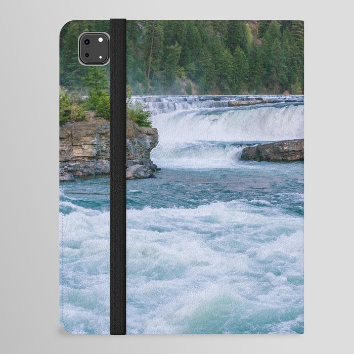 Swirling Rapids River iPad Folio Case