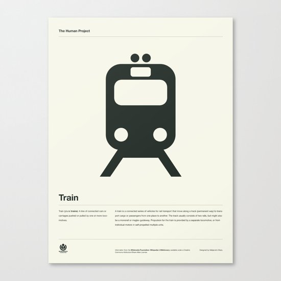 Train Canvas Print