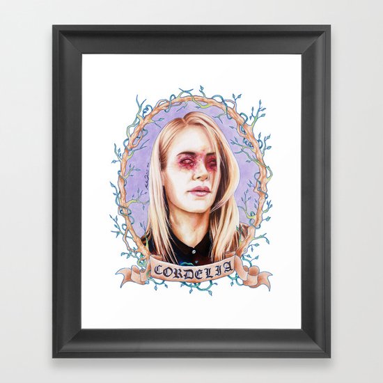 pluck Framed Art Print