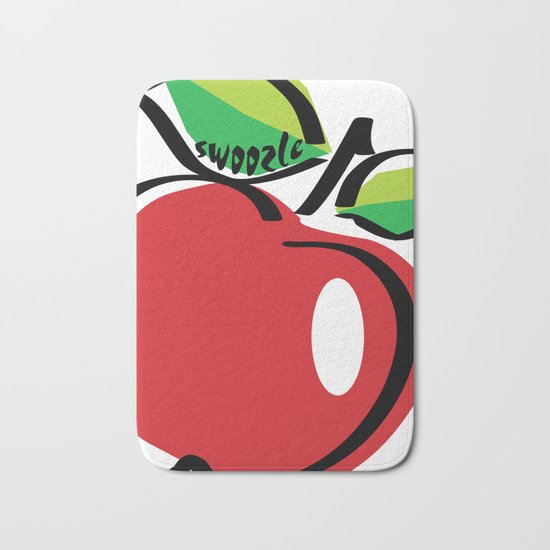 Apple Swoozle Bath Mat