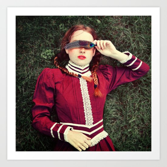 blinded Art Print