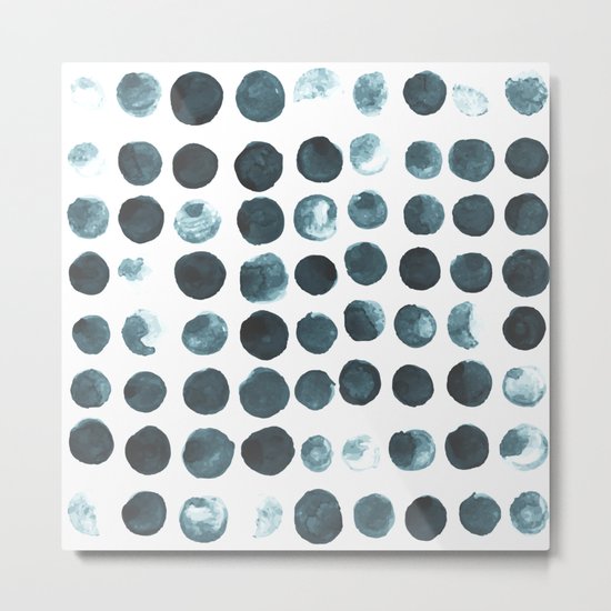 Faded dots Metal Print