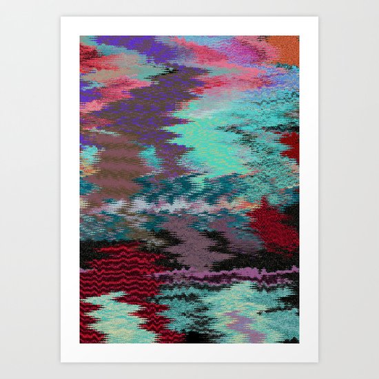 Tapestry Landscape Art Print