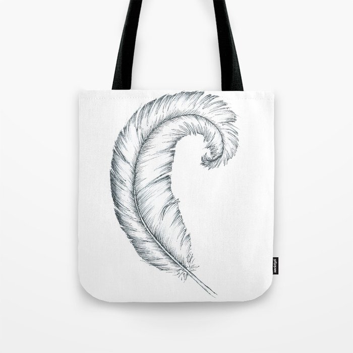 The Feather Tote Bag