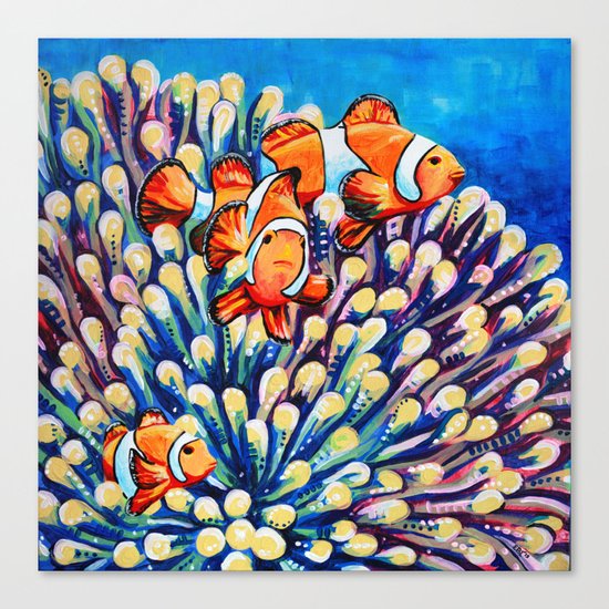 Clown Fish Canvas Print