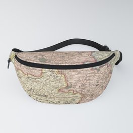 A new and accurate map of the country for twenty five miles round the University of Oxford Fanny Pack