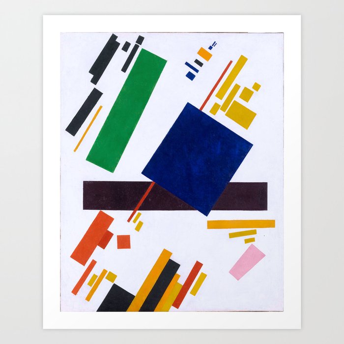 Kazimir Malevich - Suprematist Composition Art Print