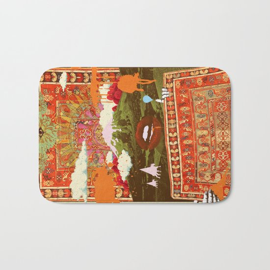 MORNING PSYCHEDELIA Bath Mat