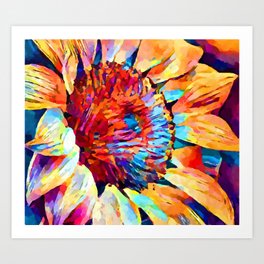 Sunflower 2 Art Print