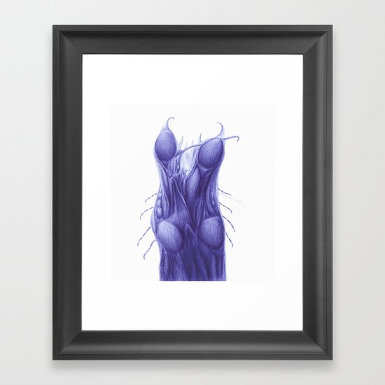 Vitae Sanctorum XLVI Framed Art Print