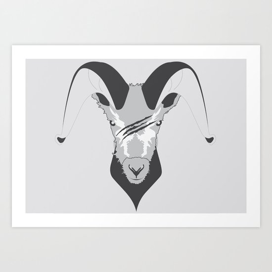 Bighorn Pirate Art Print