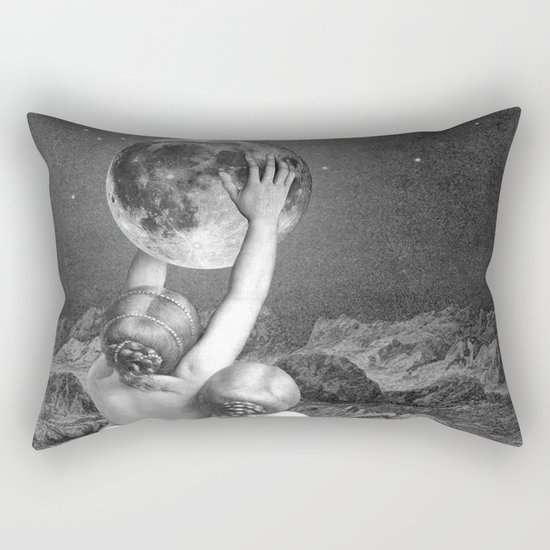 UNDER SAPPHO'S MOON Rectangular Pillow