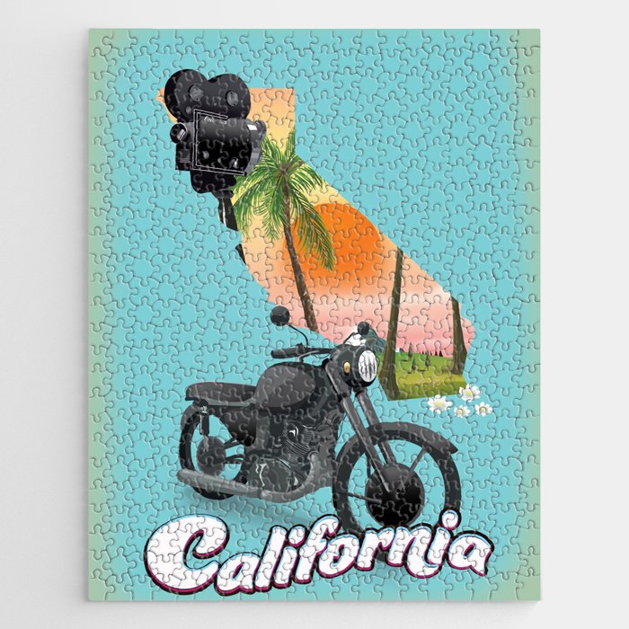 California Motorbike Jigsaw Puzzle