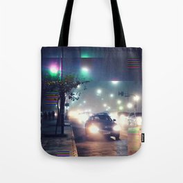 Another foggy night Tote Bag