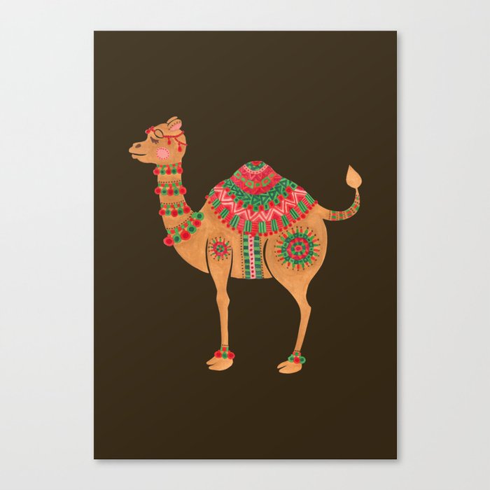 The Ethnic Camel Canvas Print