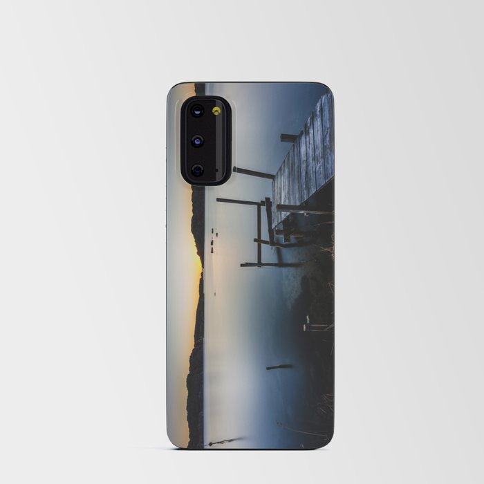 Old Pier After Sunset - Matte Version Android Card Case