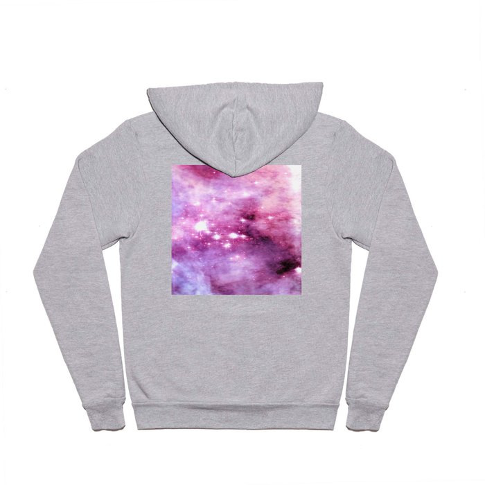 Rose Quartz Lavender Nebula  Hoody